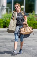 LEANN RIMES in Leggings Leaves Erehwon Market in Los Angeles 07/30/2015