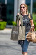 LEANN RIMES in Leggings Leaves Erehwon Market in Los Angeles 07/30/2015