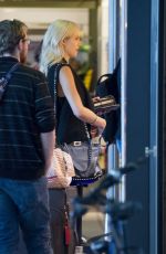 LENA GERCKE Enjoys a Smoke at a Train Station in Berlin 08/21/2015