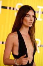 LILY ALDRIDGE at MTV Video Music Awards 2015 in Los Angeles