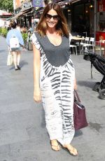 LISA SNOWDON Out and About in London 08/07/2015