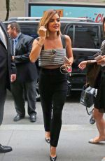 LUCY HALE Arrives at NBC Studios in New York 08/06/2015