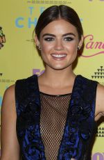 LUCY HALE at 2015 Teen Choice Awards in Los Angeles