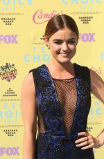 LUCY HALE at 2015 Teen Choice Awards in Los Angeles