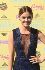 LUCY HALE at 2015 Teen Choice Awards in Los Angeles