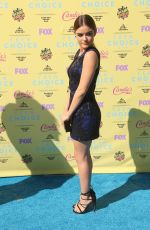 LUCY HALE at 2015 Teen Choice Awards in Los Angeles
