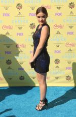 LUCY HALE at 2015 Teen Choice Awards in Los Angeles