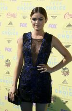 LUCY HALE at 2015 Teen Choice Awards in Los Angeles