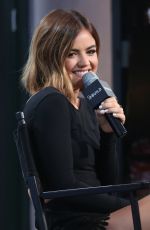 LUCY HALE at AOL Build Speaker Series Pretty Little Liars in New York 08/06/2015