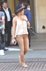 LUCY HALE Shopping at The Grove in West Hollywood 08/19/2015
