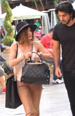 LUCY HALE Shopping at The Grove in West Hollywood 08/19/2015