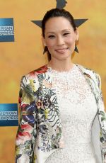 LUCY LIU at Hamilton Opening on Broadway in New York