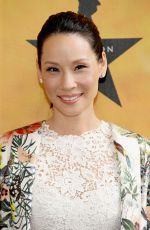 LUCY LIU at Hamilton Opening on Broadway in New York