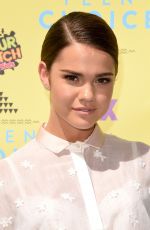 MAIA MITCHELL at 2015 Teen Choice Awards in Los Angeles