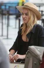 MARGOT ROBBIE Arrives at Toronto International Airport 08/28/2015