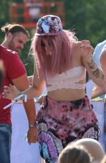 MARGOT ROBBIE at Osheaga Music and Arts Festival in Montreal 08/01/2015