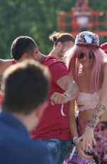 MARGOT ROBBIE at Osheaga Music and Arts Festival in Montreal 08/01/2015