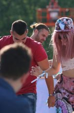 MARGOT ROBBIE at Osheaga Music and Arts Festival in Montreal 08/01/2015