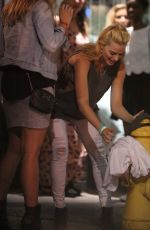MARGOT ROBBIE at Suicide Squad Wrap Party in Toronto