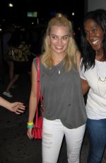 MARGOT ROBBIE at Suicide Squad Wrap Party in Toronto