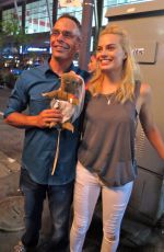 MARGOT ROBBIE at Suicide Squad Wrap Party in Toronto