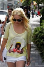MARGOT ROBBIE Out and About in Toronto 08/08/2015