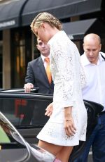 MARIA SHARAPOVA Leaves Her Hotel in New York 08/25/2015