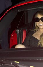 MARIAH CAREY Leaves Nobu Restaurant in Malibu 07/29/2015
