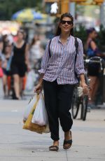 MARISA TOMEI Out Shopping in New York 08/12/2015