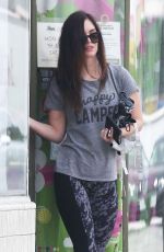 MEGAN FOX Leaves Baby Class in Los Angeles 08/06/2015