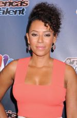 MELANIE BROWN at America’s Got Talent Post-Show Red Carpet in New York 08/26/2015