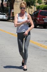 MELANIE GRIFFITH in Tights Out in Beverly Hills 07/31/2015
