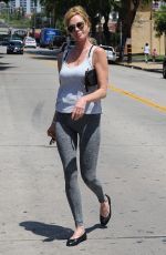 MELANIE GRIFFITH in Tights Out in Beverly Hills 07/31/2015