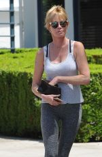 MELANIE GRIFFITH in Tights Out in Beverly Hills 07/31/2015