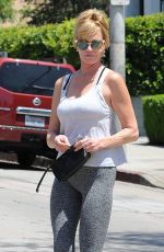 MELANIE GRIFFITH in Tights Out in Beverly Hills 07/31/2015
