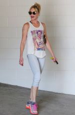 MELANIE GRIFFITH Leaves a Gym in Beverly Hills 08/13/2015
