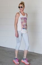 MELANIE GRIFFITH Leaves a Gym in Beverly Hills 08/13/2015