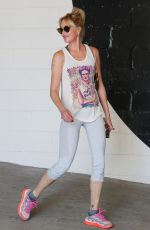 MELANIE GRIFFITH Leaves a Gym in Beverly Hills 08/13/2015