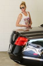 MELANIE GRIFFITH Leaves a Gym in Beverly Hills 08/13/2015