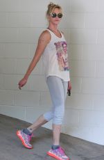 MELANIE GRIFFITH Leaves a Gym in Beverly Hills 08/13/2015