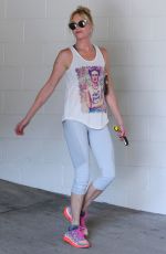 MELANIE GRIFFITH Leaves a Gym in Beverly Hills 08/13/2015
