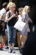 MELANIE GRIFFITH Out Shopping in New York 08/28/2015