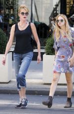 MELANIE GRIFFITH Out Shopping in New York 08/28/2015