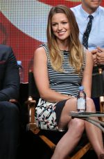MELISSA BENOIST at Supergirl Panel at 2015 Summer TCA Tour in Beverly Hills