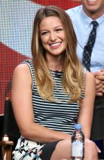 MELISSA BENOIST at Supergirl Panel at 2015 Summer TCA Tour in Beverly Hills