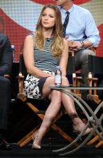MELISSA BENOIST at Supergirl Panel at 2015 Summer TCA Tour in Beverly Hills
