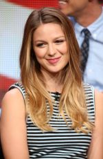 MELISSA BENOIST at Supergirl Panel at 2015 Summer TCA Tour in Beverly Hills