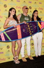 MICHELLE RODRIGUEZ at 2015 Teen Choice Awards in Los Angeles