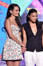 MICHELLE RODRIGUEZ at 2015 Teen Choice Awards in Los Angeles