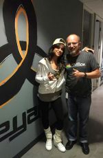MICHELLE RODRIGUEZ at Treyarch Studios Playing Black Ops 3 08/19/2015